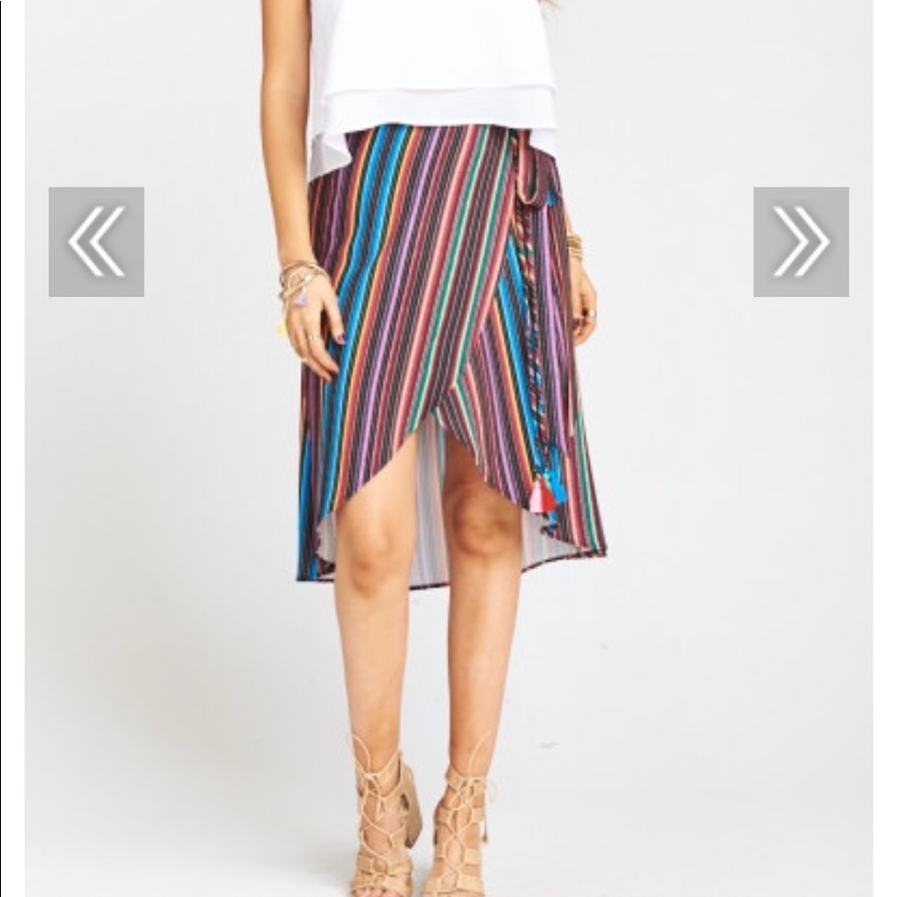 Show Me Your Mumu Panama Wrap Skirt-siesta siesta